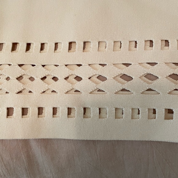 NWOT RACHEL ROY Cut Out Sweater Skirt - Picture 5 of 9